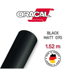Черная матовая пленка Oracal 970, Matt Black 070 1,52х50м