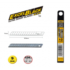 Лезвия Olfa Excel black 9 мм OL-ASBB-10 (10шт)